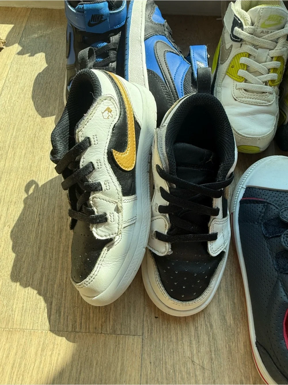 Toddler boy Nike, converse and new balance sneakers
